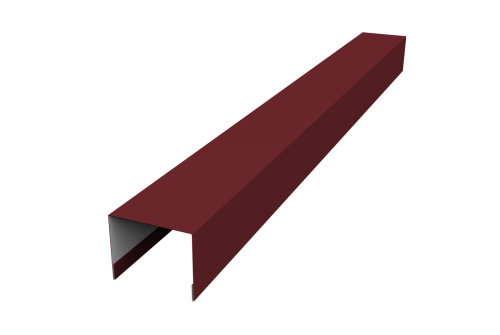 Крышка жалюзи Palermo 0,45 Drap RAL 3005 красное вино (2м)