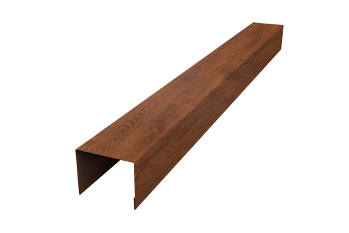 Крышка жалюзи Palermo 0,45 Print Premium Golden Wood Fresh TwinColor (3м)