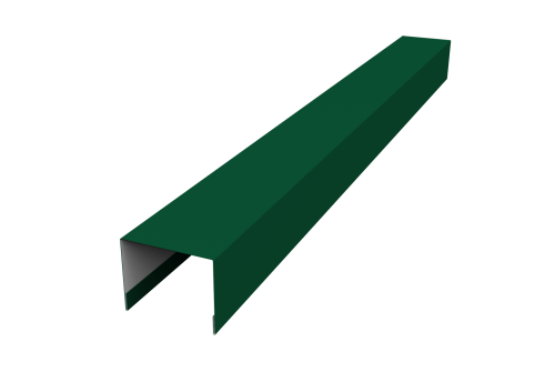 Крышка жалюзи Palermo 0,7 PE RAL 6005 зеленый мох (2м)