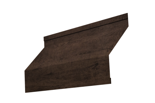 Ламель забора жалюзи Milan new 0,45 Print-Double Elite с пленкой Antique Wood