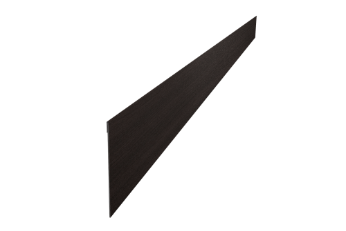 Ламель забора жалюзи Palermo 0,45 Print Elite с пленкой Coffee Wood TwinColor
