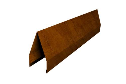 Ламель забора жалюзи Tokyo new 0,45 Print-Double Premium Cherry Wood Dark F