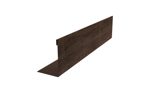 Нащельник 150 Texas 25х35 0,45 Print Premium Antique Wood TwinColor (L2,0)