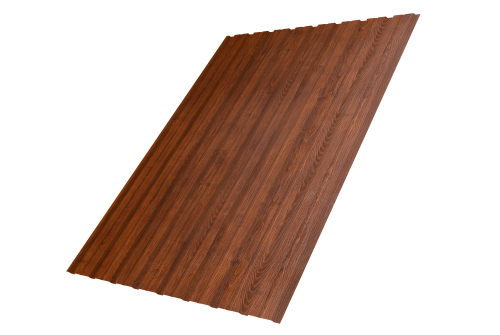 Профнастил С10B 0,4 Print Premium Golden Wood Fresh TwinColor