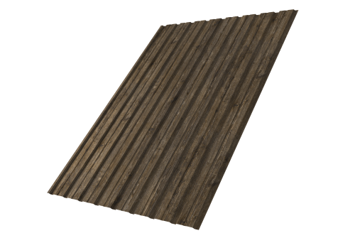 Профнастил С10B 0,45 Print Elite Nordic Wood TwinColor