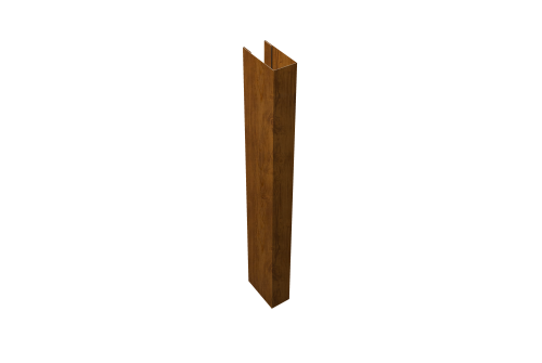 Стойка Texas для калиток и ворот 0,45 Print-double Elite Golden Wood (3м)
