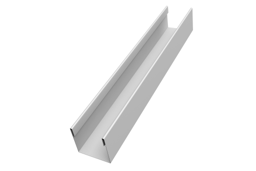 Стойка жалюзи Milan Slim 0,45 PE-Double RAL 9003 сигнальный белый (2м)