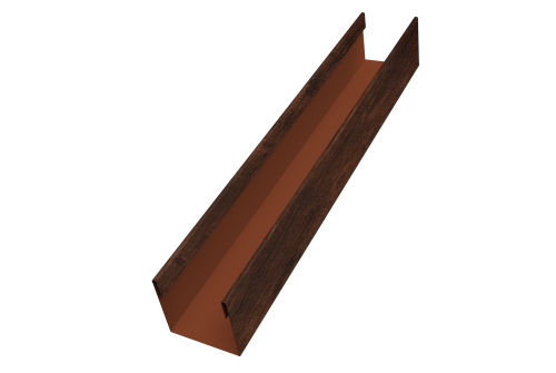 Стойка жалюзи Milan Slim 0,45 Print Premium Cherry Wood Dark FTC (1,8м)