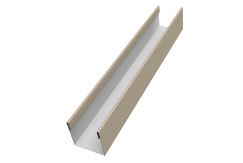 Стойка жалюзи Milan Slim 0,5 Satin RAL 1015 светлая слоновая кость (3м)