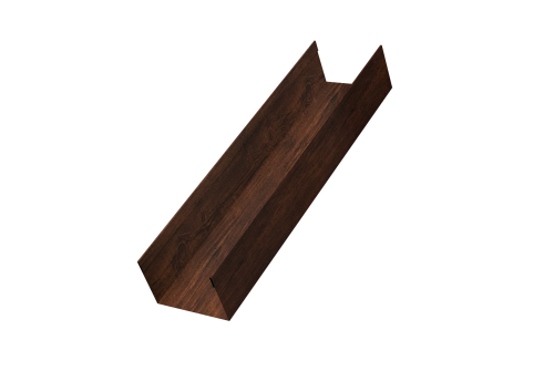 Стойка жалюзи Milan,Tokyo 0,45 Print-Double Premium Cherry Wood Dark F (2,5м)