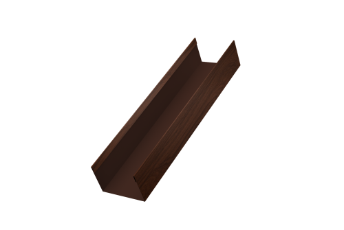 Стойка жалюзи Milan,Tokyo 0,45 Print Elite Choco Wood TwinColor (3м)