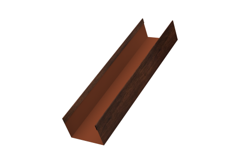Стойка жалюзи Milan,Tokyo 0,45 Print Premium Cherry Wood Dark FTC (2,5м)