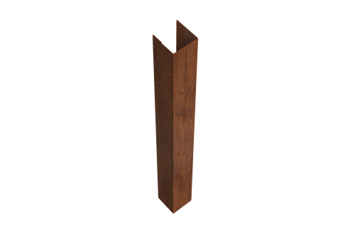 Стойка жалюзи Texas 0,45 Print Premium Golden Wood Fresh TwinColor (2,5м)