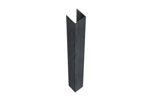 Стойка жалюзи Texas 0,45 Print Premium Grey Wood TwinColor (2,5м)