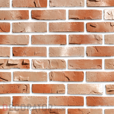 Декоративный камень KAMROCK Клинкерный кирпич 34670