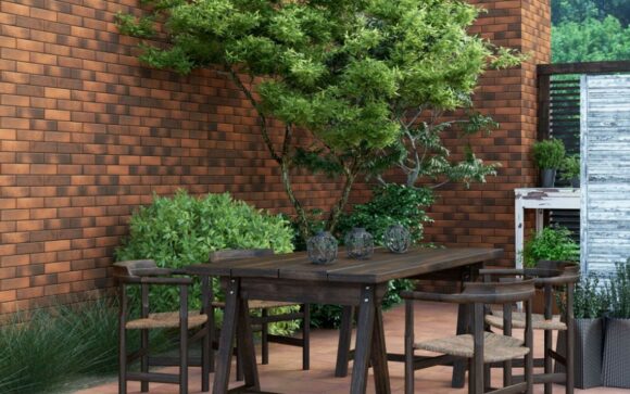 8928ТЕРМОПАНЕЛЬ С КЛИНКЕРНОЙ ПЛИТКОЙ CERRADRetro Brick Chilli — изображение 2