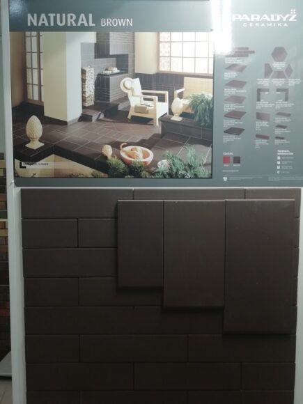 0014 ТЕРМОПАНЕЛЬ С КЛИНКЕРНОЙ ПЛИТКОЙ Paradyz Natural Brown Duro структурная — изображение 2