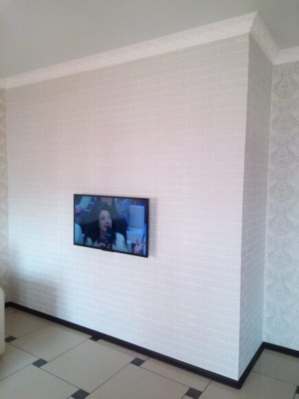 409055 ТЕРМОПАНЕЛЬ С КЛИНКЕРНОЙ ПЛИТКОЙ Paradyz Scandiano Bianco структурная — изображение 2